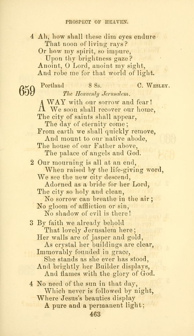 Hymn Book of the Methodist Protestant Church page 470