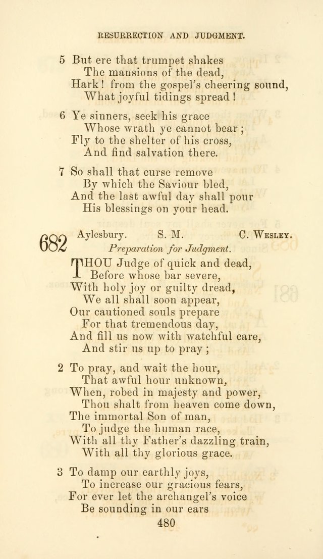 Hymn Book of the Methodist Protestant Church page 487