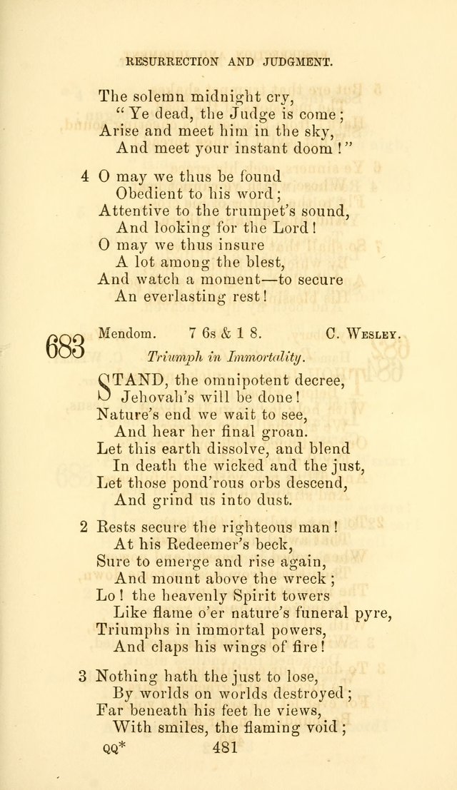 Hymn Book of the Methodist Protestant Church page 488
