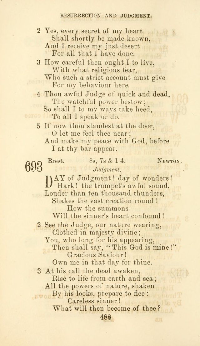 Hymn Book of the Methodist Protestant Church page 495