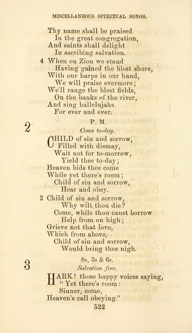 Hymn Book of the Methodist Protestant Church page 529