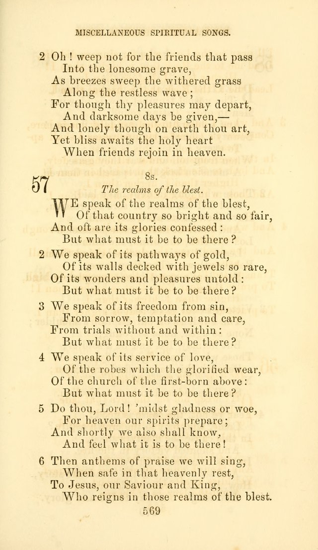 Hymn Book of the Methodist Protestant Church page 576