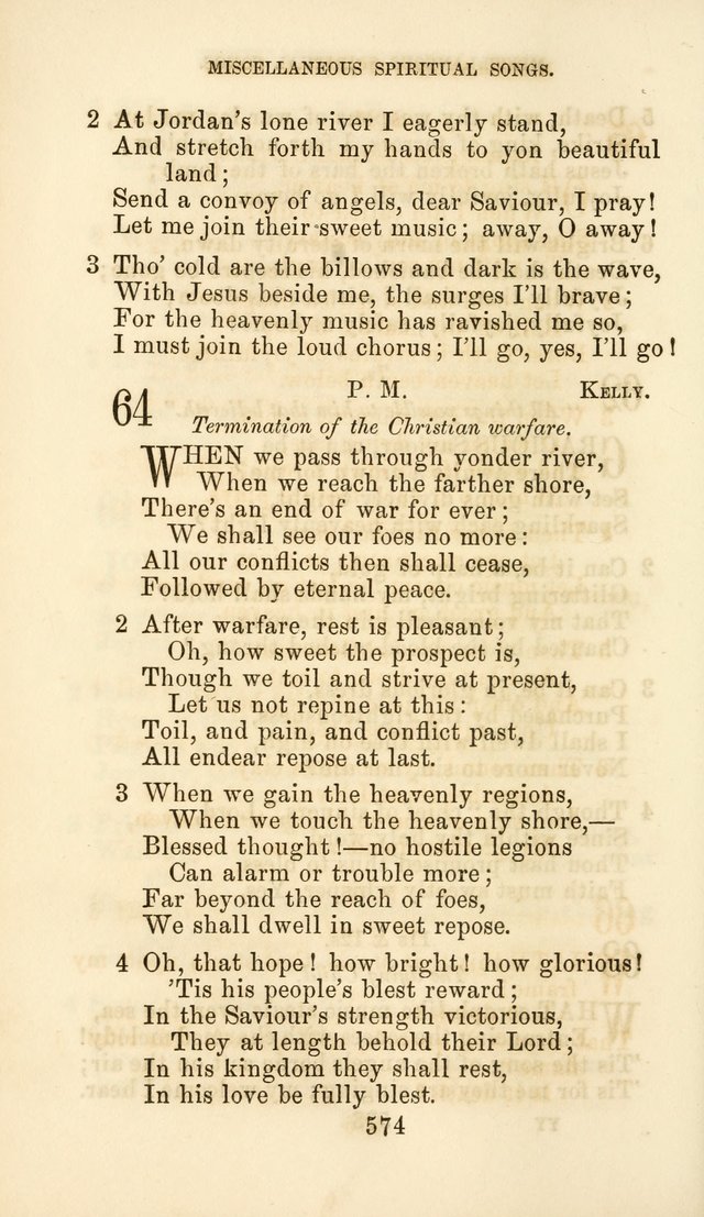Hymn Book of the Methodist Protestant Church page 581