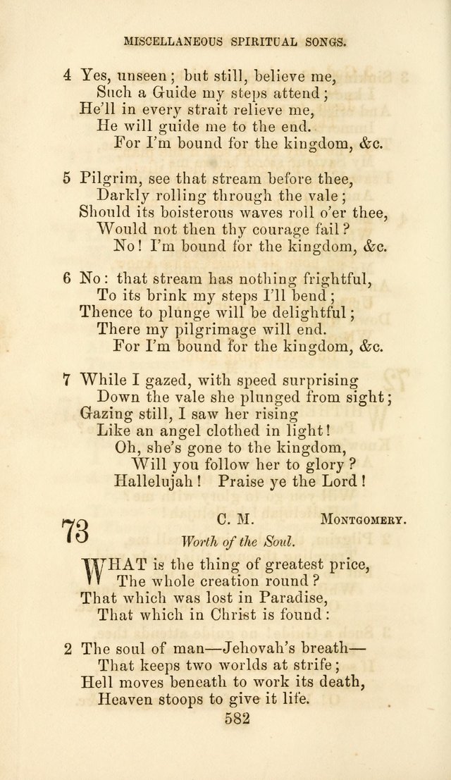 Hymn Book of the Methodist Protestant Church page 589