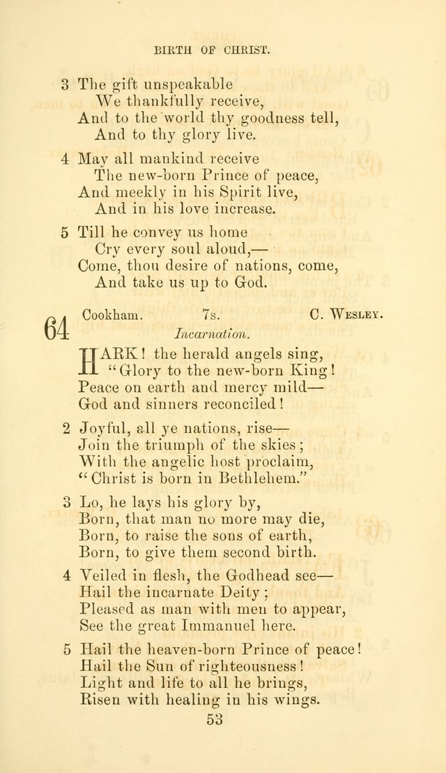 Hymn Book of the Methodist Protestant Church page 60