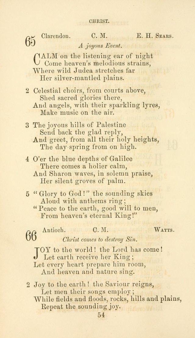 Hymn Book of the Methodist Protestant Church page 61
