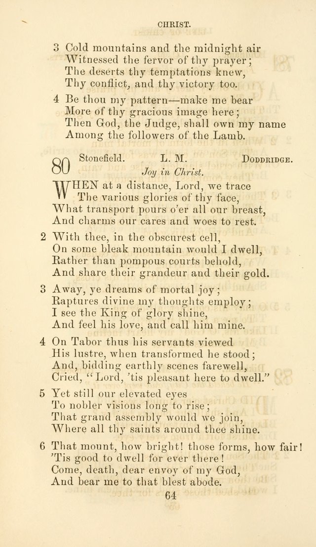 Hymn Book of the Methodist Protestant Church page 71