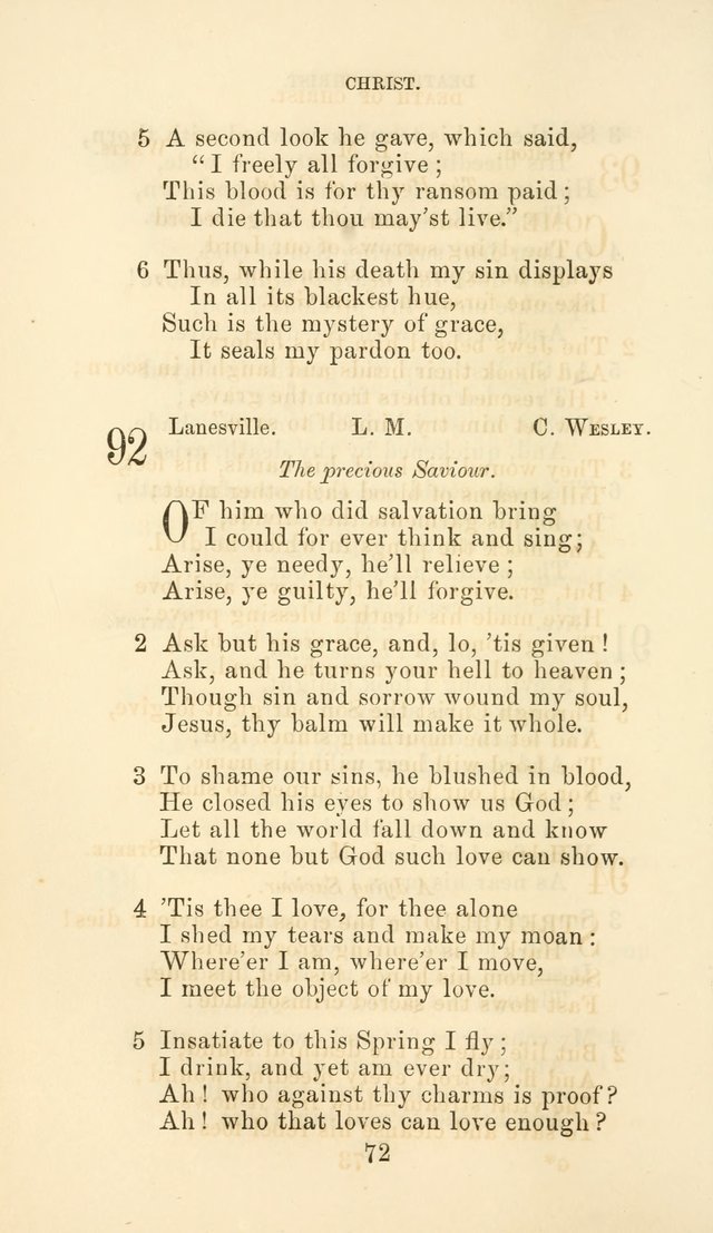 Hymn Book of the Methodist Protestant Church page 79