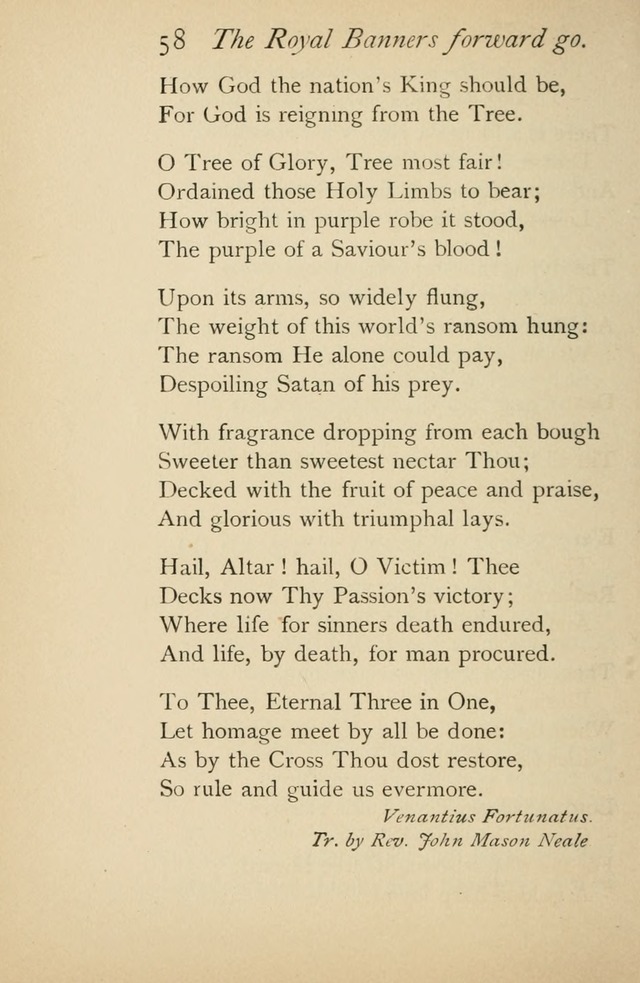 A Handy Book of Old and Familiar Hymns page 58