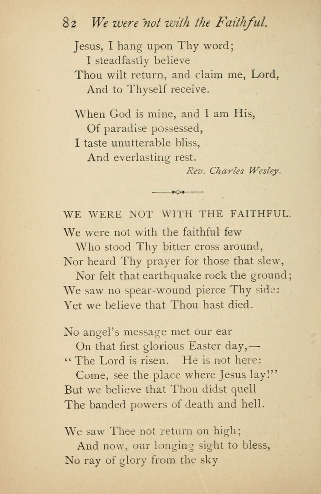 A Handy Book of Old and Familiar Hymns page 82