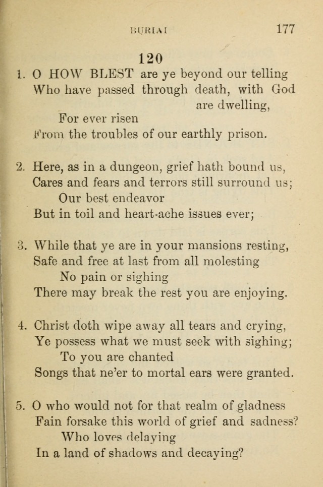 Hymn Book: for the use of Evangelical Lutheran schools and congregations page 183