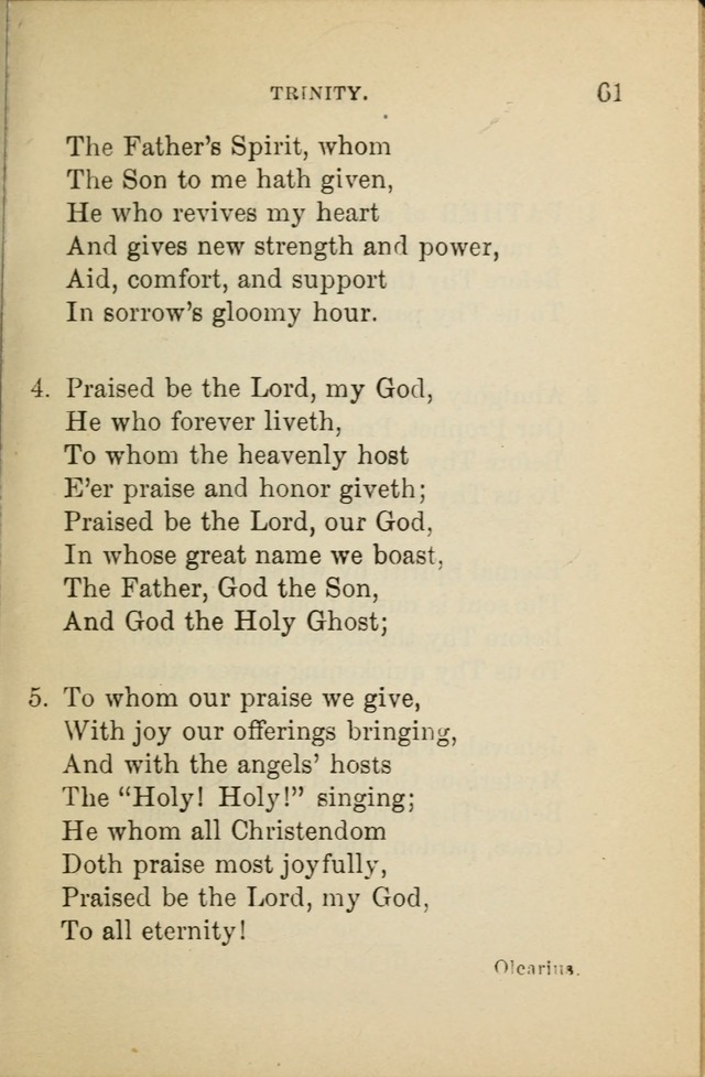 Hymn Book: for the use of Evangelical Lutheran schools and congregations page 65
