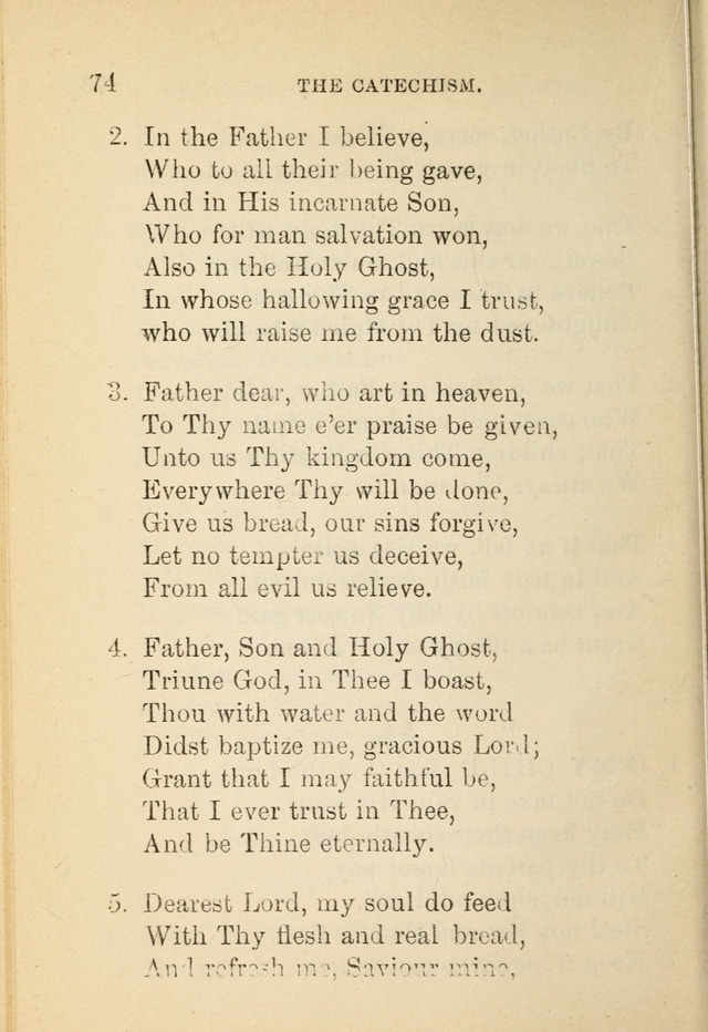 Hymn Book: for the use of Evangelical Lutheran schools and congregations page 78