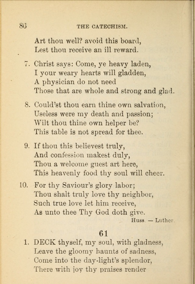 Hymn Book: for the use of Evangelical Lutheran schools and congregations page 90