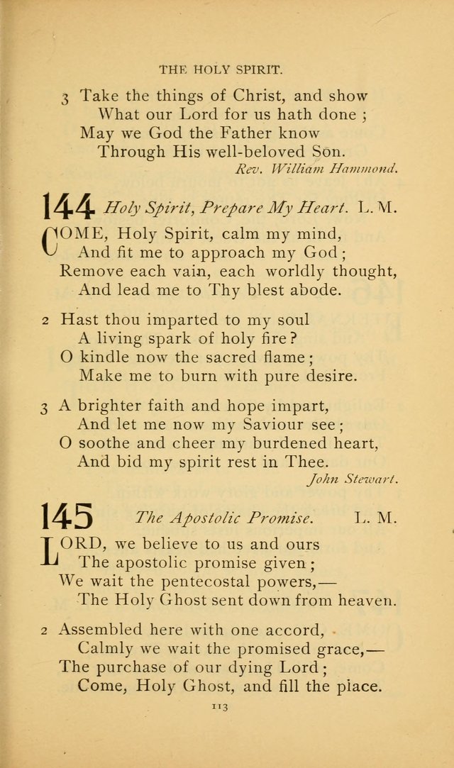 Hymn Book of the United Evangelical Church page 113