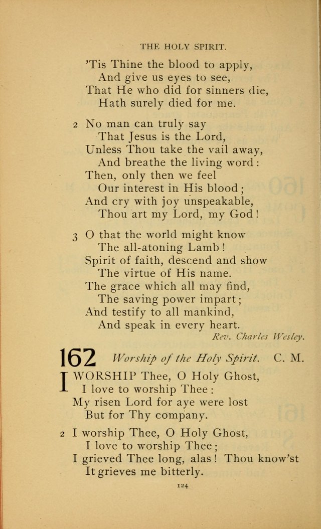 Hymn Book of the United Evangelical Church page 124