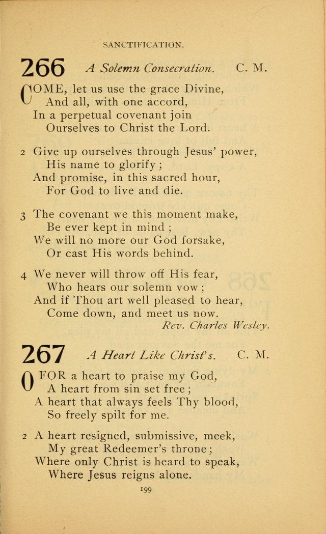 Hymn Book of the United Evangelical Church page 199