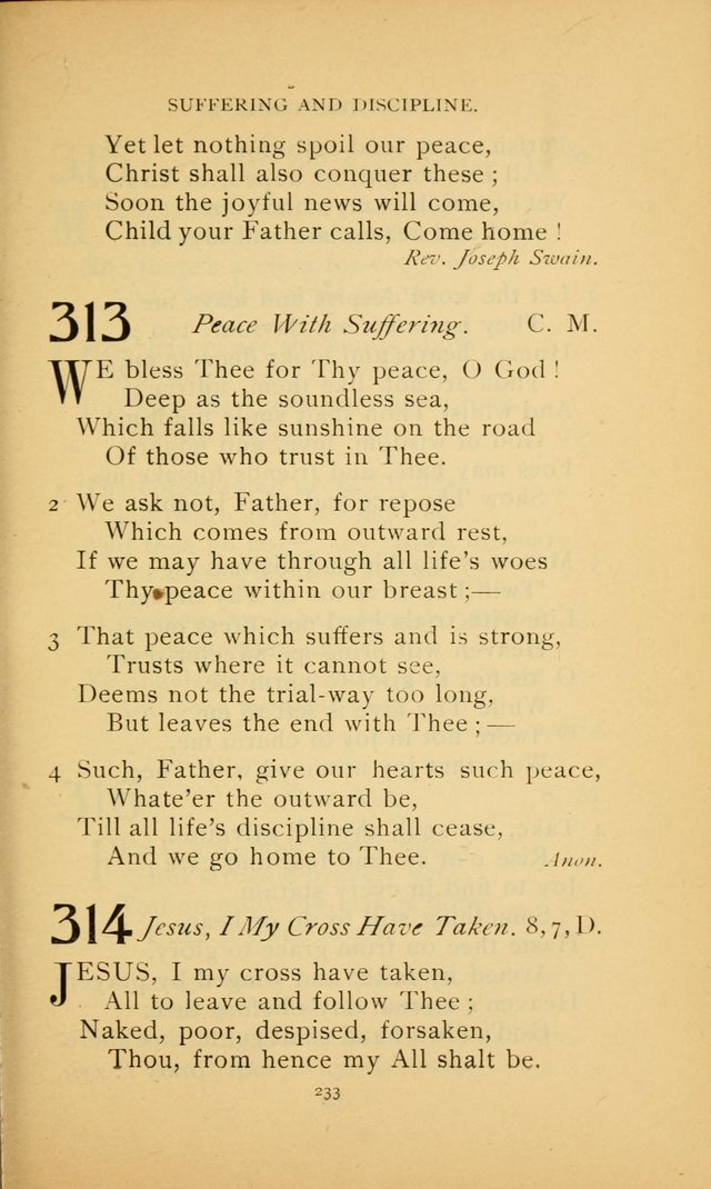 Hymn Book of the United Evangelical Church page 233