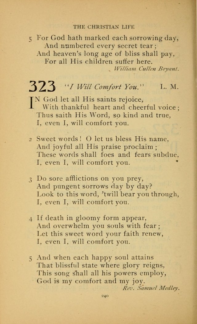Hymn Book of the United Evangelical Church page 240