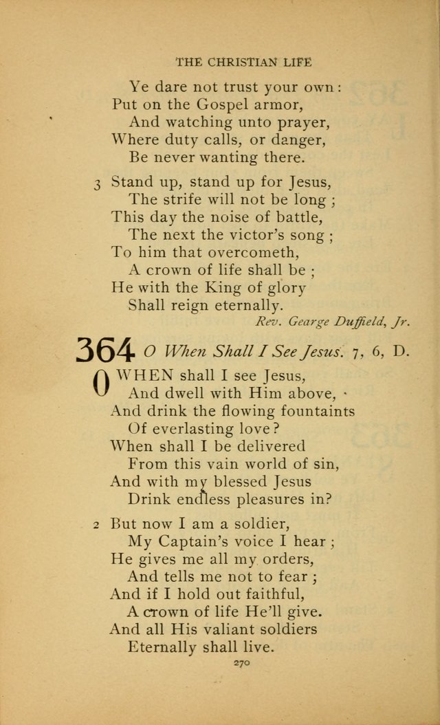 Hymn Book of the United Evangelical Church page 270