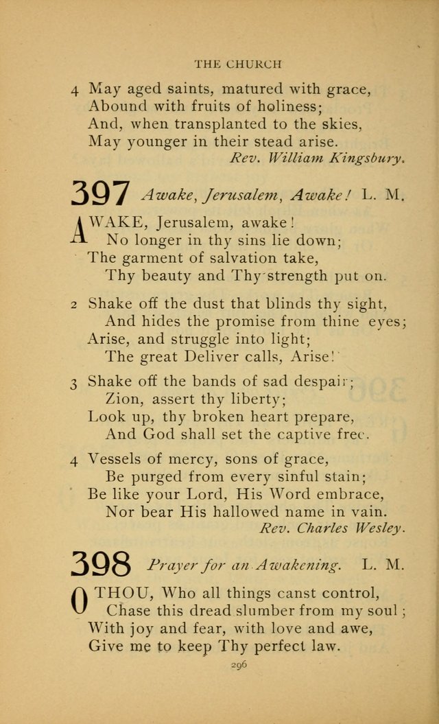 Hymn Book of the United Evangelical Church page 296