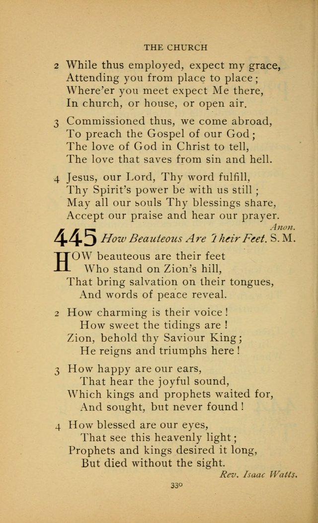 Hymn Book of the United Evangelical Church page 330