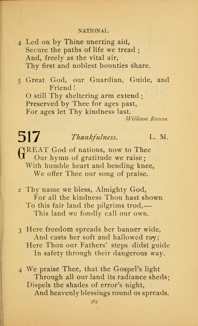 Hymn Book of the United Evangelical Church page 383