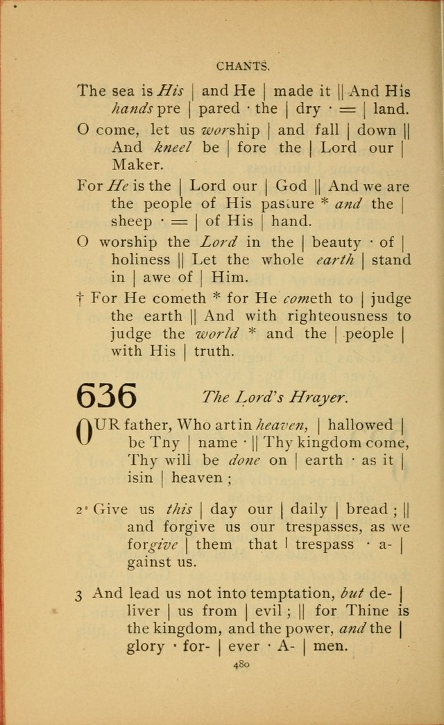 Hymn Book of the United Evangelical Church page 480