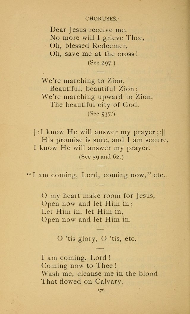 Hymn Book of the United Evangelical Church page 576