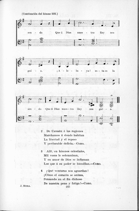 Himnario Cristiano para uso de las Iglesias Evangélicas page 235