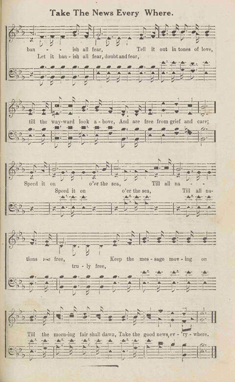 Harvest Carols: for the church, Sunday school, singing convention, singing school and all religious work and worship page 101