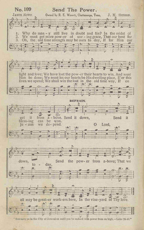 Harvest Carols: for the church, Sunday school, singing convention, singing school and all religious work and worship page 128