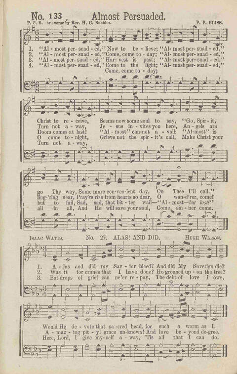 Harvest Carols: for the church, Sunday school, singing convention, singing school and all religious work and worship page 147