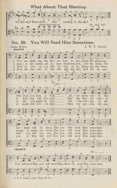 Harvest Carols: for the church, Sunday school, singing convention, singing school and all religious work and worship page 59