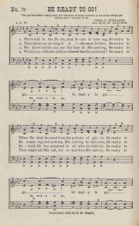 Harvest Carols: for the church, Sunday school, singing convention, singing school and all religious work and worship page 84