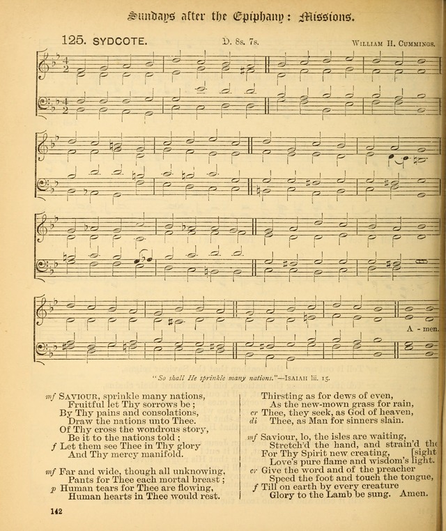 The Hymnal Companion to the Book of Common Prayer with accompanying tunes (3rd ed., rev. and enl.) page 142