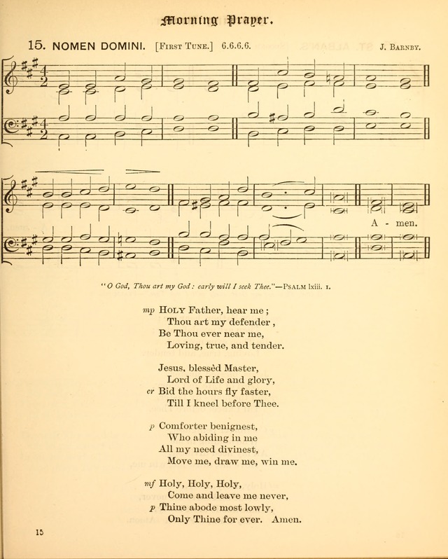 The Hymnal Companion to the Book of Common Prayer with accompanying tunes (3rd ed., rev. and enl.) page 15