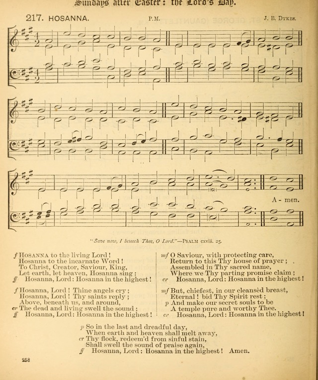 The Hymnal Companion to the Book of Common Prayer with accompanying tunes (3rd ed., rev. and enl.) page 258
