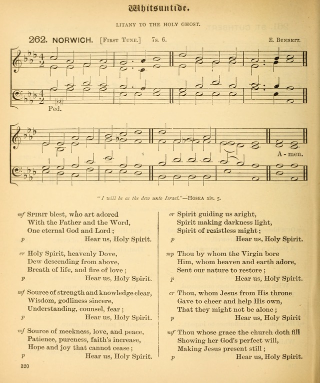 The Hymnal Companion to the Book of Common Prayer with accompanying tunes (3rd ed., rev. and enl.) page 320