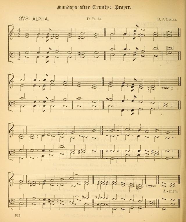 The Hymnal Companion to the Book of Common Prayer with accompanying tunes (3rd ed., rev. and enl.) page 332