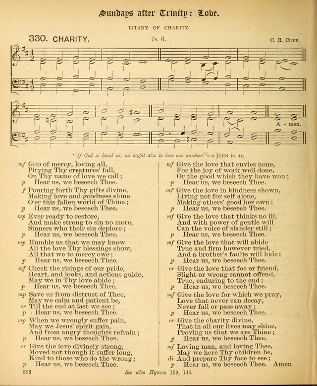 The Hymnal Companion to the Book of Common Prayer with accompanying tunes (3rd ed., rev. and enl.) page 398
