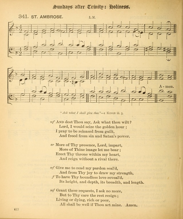 The Hymnal Companion to the Book of Common Prayer with accompanying tunes (3rd ed., rev. and enl.) page 410