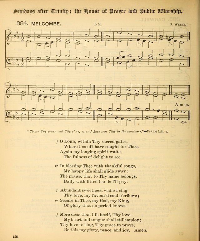 The Hymnal Companion to the Book of Common Prayer with accompanying tunes (3rd ed., rev. and enl.) page 458