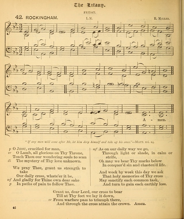 The Hymnal Companion to the Book of Common Prayer with accompanying tunes (3rd ed., rev. and enl.) page 46