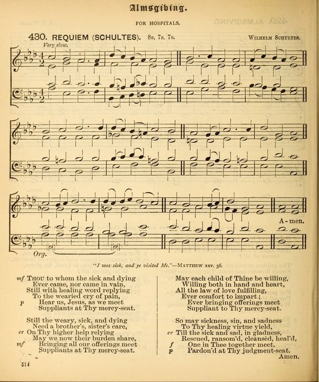 The Hymnal Companion to the Book of Common Prayer with accompanying tunes (3rd ed., rev. and enl.) page 514