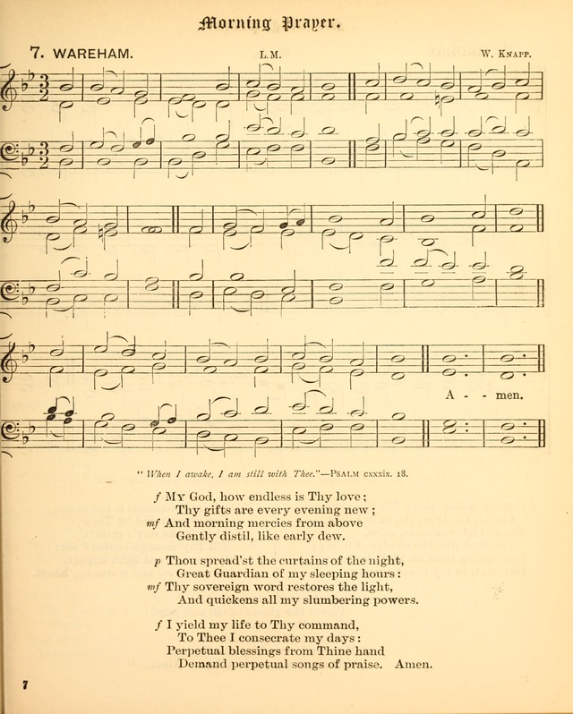 The Hymnal Companion to the Book of Common Prayer with accompanying tunes (3rd ed., rev. and enl.) page 7