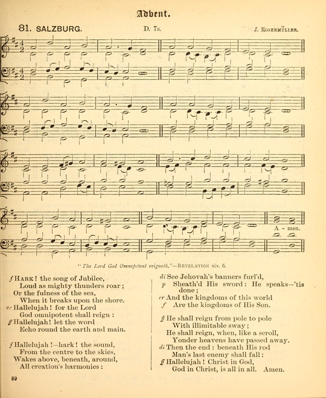 The Hymnal Companion to the Book of Common Prayer with accompanying tunes (3rd ed., rev. and enl.) page 89