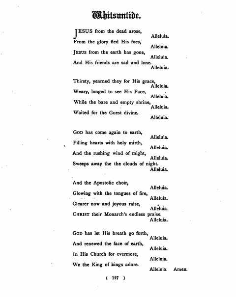 Hymns for the Children of the Church: with accompanying tunes page 127