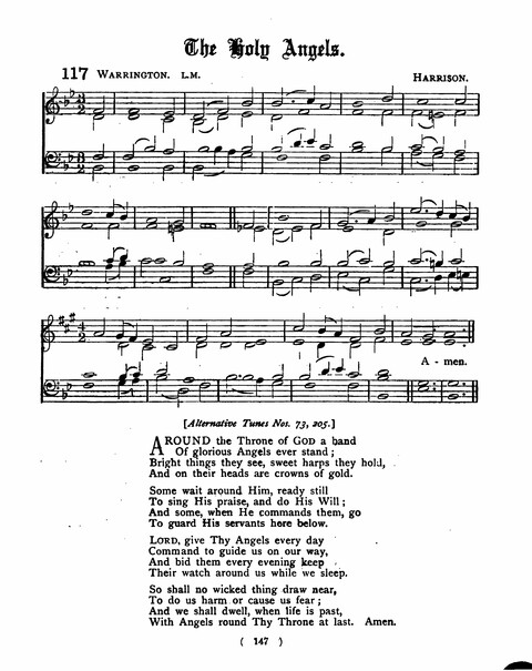 Hymns for the Children of the Church: with accompanying tunes page 147