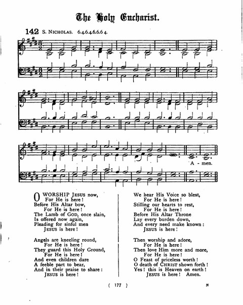 Hymns for the Children of the Church: with accompanying tunes page 177